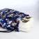 Back for shoes on a lace, blue color/camouflage