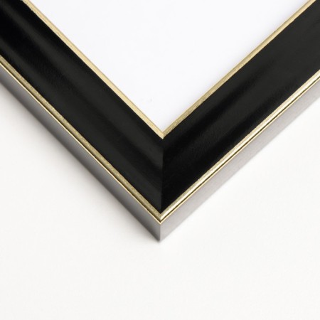 Photo frame Plastic "Watercolor" 30x40 cm, black-1