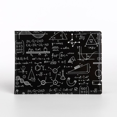 Cover for the test book, black color
