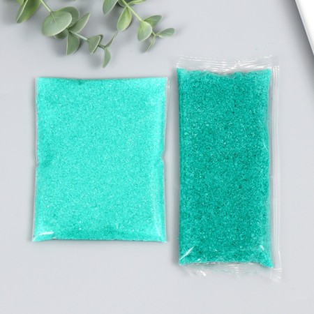 Color sand in the Emerald package 100 ± 10 g mix