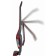 Hand Gorenje SVC216FR vacuum cleaner, 125 watts, 0.6 l, 3 nozzles, red