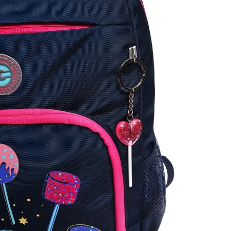 School backpack, 40 x 25 x 13 cm, Grizzly, ergonomic back, laptop department, blue-3