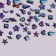 Figure rhinestones for decor "Assorted", color black holography