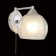 Sconces Citilux "Bugs" CL157311, 14.5x16 cm, 1x75W, e27, gray color gray