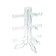 Glass stands 3 places, 16 × 14.5 × 20, transparent