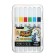 A set of acrylic markers 6 colors, a round tip, for any surface