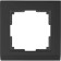 Frame for 1 post WL04-FRAME-01-BLACK, Black color