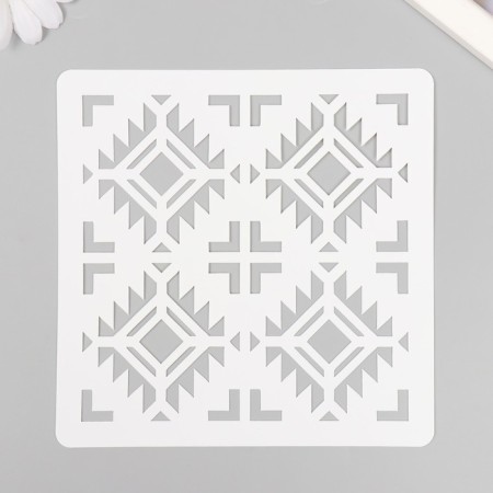 Tile stencil 15x15 cm