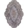 Rectangular carpet Karmen Hali Safir, size 78x150 cm, color Grey/Brown