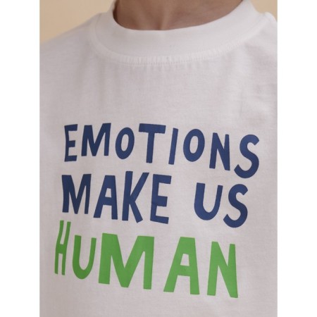 T -shirt for boys, height 122 cm, white color-2