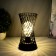 Jero nightlight LED from batteries 3haa black 10x10x18.5 cm Risalux
