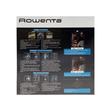 Rowenta TN3841F4 hair trimmer, for beard, battery, black-6