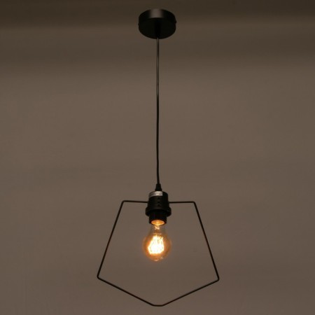 Economic light "Futuro" 1x40W E27 black 25x9x35 cm.-2