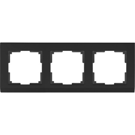 Frame for 3 posts WL04-FRAME-03-BLACK, Black color