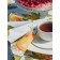 Serving napkin Apple blossom, size 40x40 cm, beige color