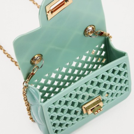 Baby bag on fasting, green color-2
