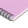 Album for drawing A4, 40 sheets, block 120 g/m², on spirals, Erich Krause "Pastel Bloom" Violet, plastic cover, 100% white, solid substrate