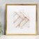Photo frame Plastic "Mira" 40x40 cm, 641811 gold (plastic screen)