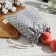 Textile Ethel Bag "Stars" 27x34 cm, 80% HL, 20% PE, satin 110 g/m2