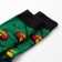 Minaku socks "Birds", green color, size 36-41 (23-27 cm)