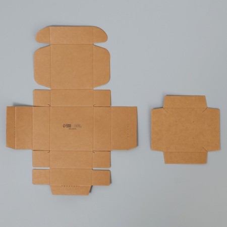 Box for jewelry, packaging, "craft", 7.5 x 7.5 x 3 cm-5