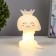Nightnick "Little Mermaid" LED from white batteries 7x7.5x13 cm Risalux
