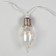 Garland “thread” 3 m with nozzles “drop bulbs”, IP20, transparent thread, 80 LED, white glow, 8 modes, 220 V