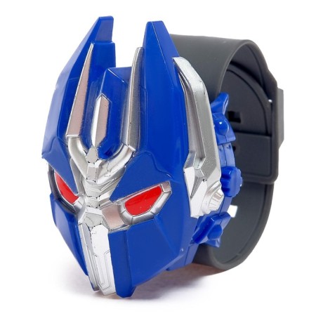 Robot radio -controlled "policeman", transforms, light and sound effects-8