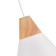 Suspension EVOLUCE. Sle125103-01. Modica. 1x40 W, E14, 23x23x22 cm, white color