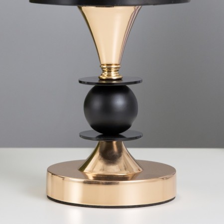 Milan table lamp E27 40W Black-Zoloto 14.8x14.8x31.5 cm-3