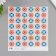 Scrapbooking paper "Kaleidoscope" density 180 grams set 10 pcs 15.5x17 cm