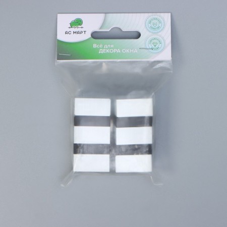 Tip on the cornice d = 19 mm "Crocus", the color is white-3