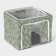 COVFR for storing things LEAVES, 50 × 40 × 33 cm, 66 liters, green color