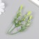 Artificial plant for creativity "Hippeastium" set of 6 pcs light green 11 cm