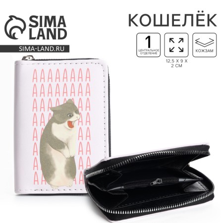 Kotik youth wallet "Cat" 12.5x9x2 cm