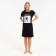 Women's dress See You, Black Color, size 54