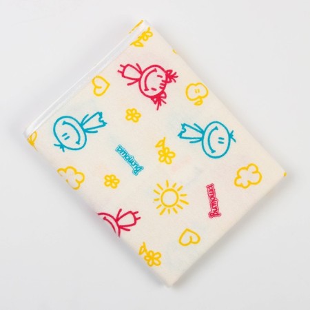 Substeroeny oilcloth 48x68 cm, fabric/PVC, with a edging, with a pattern