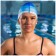 Шапочка для плавания взрослая ONLYTOP Swim, тканевая, обхват 54-60 см