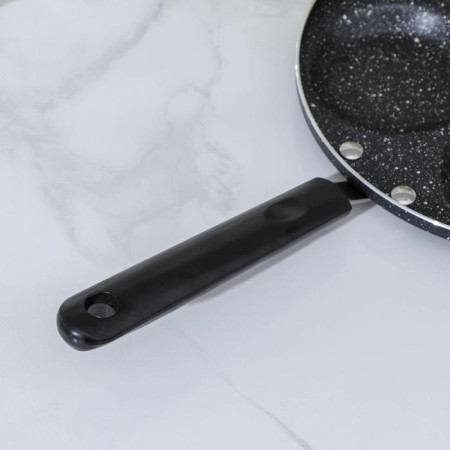 Sleep pan for Oladiy "Quartet", 41 × 24 × 2.5 cm, plastic handle, black color-4