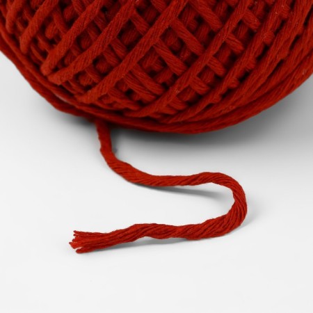 Shpagat for weaving, cotton, d = 3 mm, 100 m, color mix-2