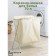 Basket-mezzle for linen on a metal frame, 53 × 39 × 62 cm, beige color