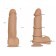 LoveToy phalloimitator, realistic, on suction cup, 21 x 4.6 cm, PVC, bodily
