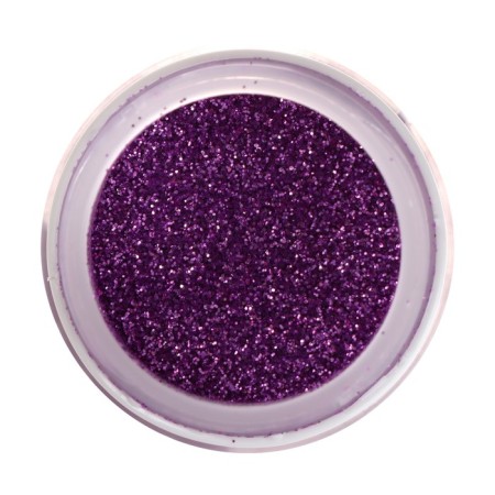 Decorative sparkles Luxart luxglitter (dry), 20 ml, size 0.2 mm, purple-1