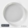 Porcelain dining plate Magistro Urban, D = 22 cm, white color in specking