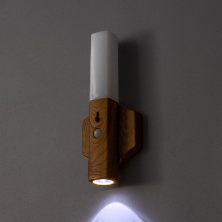 Sconces with a junik motion sensor LED from batteries 3haaa 9.5x3x20 cm-6
