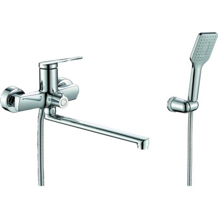 Bath mixer Rush Socotra ST1235-51, single-leaf, long spout, shower set, chrome 52787