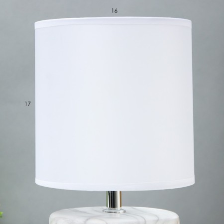 HELP lamp 16374/1 E14 40W white-gray 16x16x29 cm Risalux-5