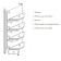 Corner rack shelf 40 × 90 cm