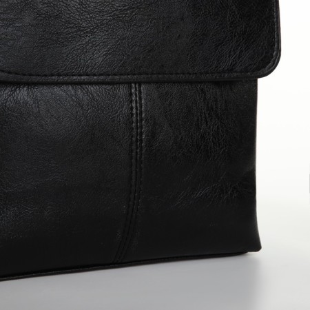 Male bag, black color-2