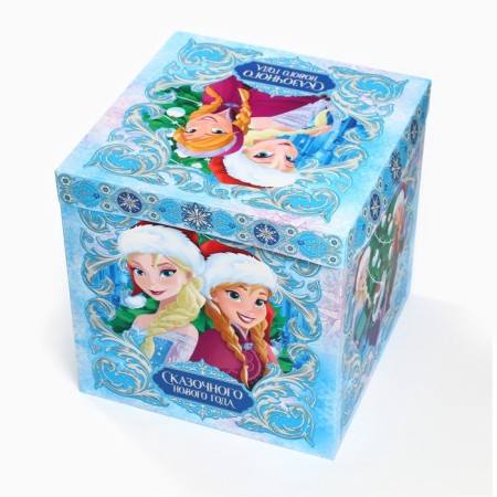 Gift Folder Fairy Tale New Year, 30x30x30 cm, cold heart-2